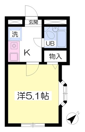 Ｍ’ｓ稲城の物件間取画像